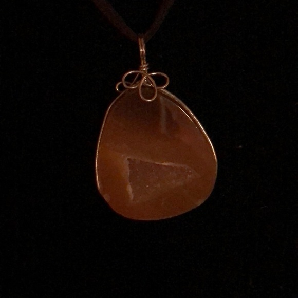 Wrapped Drury stone Necklace 18in. - Picture 2 of 4